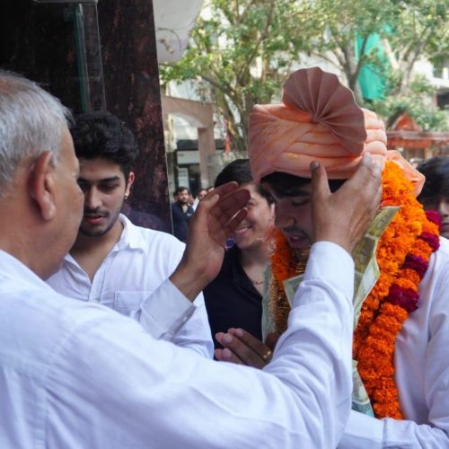 Encouragement Ceremony for Our Local Youth – Mr. Yash Dabas