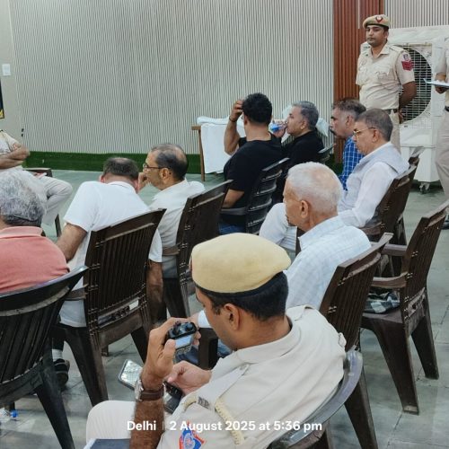 Visit of ACP to Pitampura Village – A Step Towards Positive Change