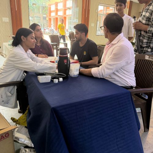 Successful Completion of Blood Donation Camp at Chaupal Ghar on Independence Day